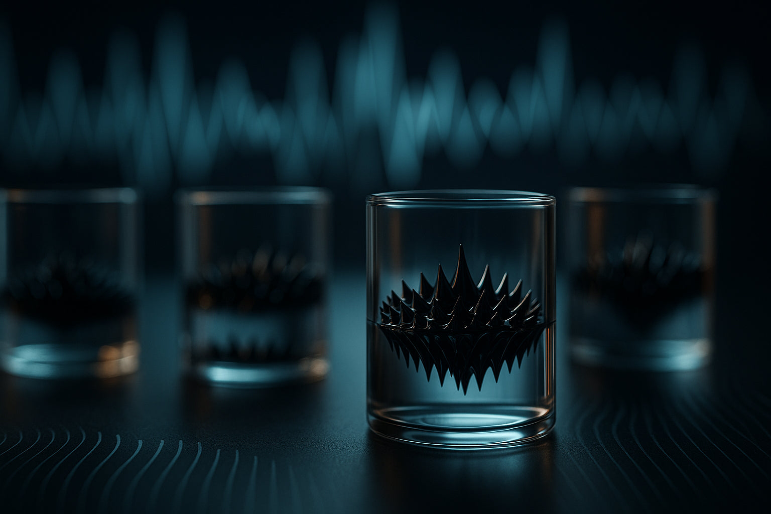 From chaotic experiments to refined ferrofluid design